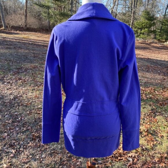 THE NORTH FACE JACKET COAT BLAZER CARDIGAN PURPLE BELT ACTIVE Size M - Picture 8 of 12